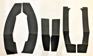 Trail Armor Can Am Commander XT, Commander XT-P and Commander DPS, Commander Max DPS, Commander Max XT, Commander Max XT-P Mud Flap Fender Extensions 2021-2025