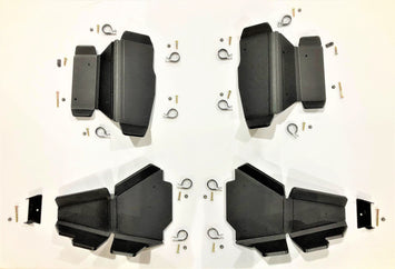 Trail Armor 2021 - 2025 Polaris Ranger XP 1000 and Ranger XP 1000 Crew FACTORY ARCHED A-arm Guards