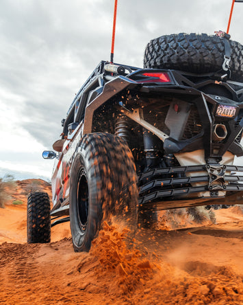 2017 to Current Can-Am X3 Maverick High Clearance Radius Rods in Black Finish for 72