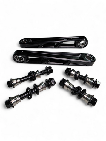 2024+ Can Am Maverick R Front Sway Bar Links Anodized Black