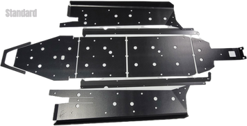 Trail Armor RZR XP Pro 4 Full Skids with Integrated Sliders or Trimmed for Extreme Kick Out Nerf Sliders