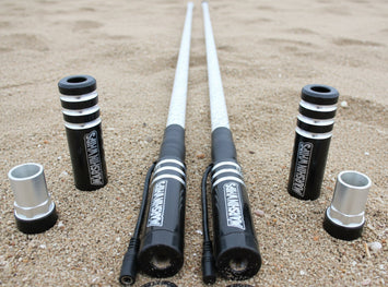 Game Changer LED Whip Set - Crystal Grey