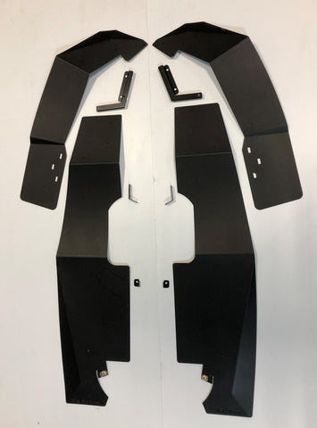 2019 - 2023 RZR XP 1000, RZR 4 XP 1000, 2019 - 2021 RZR XP Turbo, RZR XP 4 Turbo, RZR XP 4 Turbo S, 2018 - 2021 RZR XP Turbo S Mud Flap Fender Extensions
