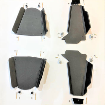 Trail Armor 2021 - 2025 Polaris Ranger XP 1000, Ranger XP 1000 Crew, Ranger Crew 1000, Ranger 1000, 2023 - 2024 Ranger XP Kinetic A-arm Guards for FACTORY STRAIGHT A-ARMS