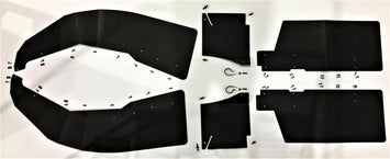 Trail Armor Polaris General XP 1000 and General XP 4 1000 Mud Flap Fender Extensions 2020 - 2025