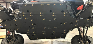 Trail Armor 2020 - 2025 Can Am Maverick Trail, Maverick Sport, Commander Full Skids with Integrated Slider Nerfs