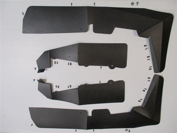 Trail Armor RZR S 570 Mud Flap Fender Extensions 2017