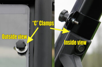CFMoto UForce 1000 XL - 1 Pc Windshield - 3 Star UTV
