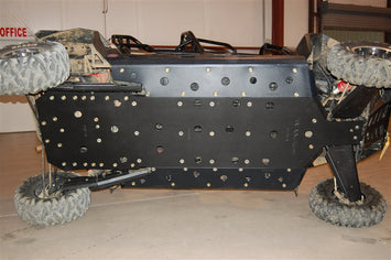 Trail Armor RZR 4 XP 900 and Jagged X Full Skids with Slider Nerfs with Extended Rear Coverage fits 2012-2014