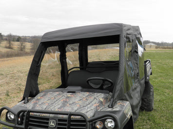 John Deere Gator 550/560/590 4-Seater - Full Cab Enclosure for Hard Windshield - 3 Star UTV