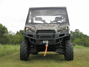 Polaris Ranger 900-1000 - Full Cab Enclosure w- Vinyl Windshield - 3 Star UTV