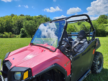Polaris RZR 570/800/900 - 1 Pc Windshield with Clamp and Vent Options - 3 Star UTV