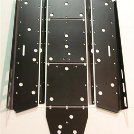 Trail Armor Polaris Polaris 2015 - 2017 RZR 4 900, 2018 RZR S 4 900 and 2019 - 2020 RZR S 4 1000 Full Skids with Slider Nerfs or Trimmed for Polaris Kick Out Steel Rock Sliders