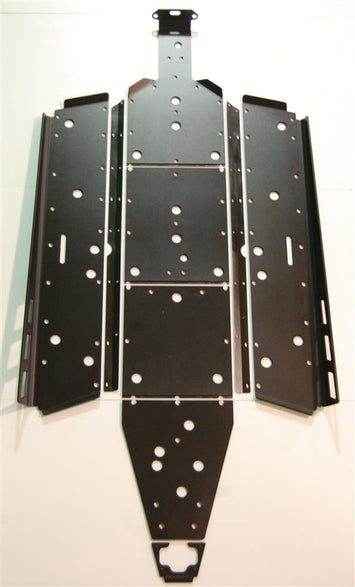 Trail Armor Polaris Polaris 2015 - 2017 RZR 4 900, 2018 RZR S 4 900 and 2019 - 2020 RZR S 4 1000 Full Skids with Slider Nerfs or Trimmed for Polaris Kick Out Steel Rock Sliders