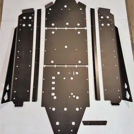 Trail Armor Can Am Maverick Max X DS 1000R Turbo, Can Am Maverick Max X RS 1000R Turbo, Can Am Maverick Max Turbo Full Skids with Integrated Slider Nerfs 2015 - 2018