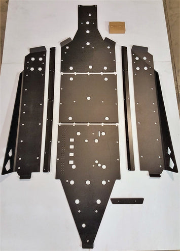 Trail Armor Can Am Maverick Max X DS 1000R Turbo, Can Am Maverick Max X RS 1000R Turbo, Can Am Maverick Max Turbo Full Skids with Integrated Slider Nerfs 2015 - 2018