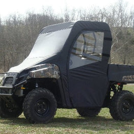 Polaris Mid-Size Ranger 2-Passenger (2009-2014) - Full Cab Enclosure with Vinyl Windshield