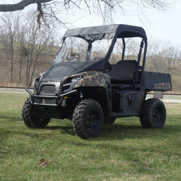 2009-2014 Polaris Mid-Size Ranger-Vinyl Windshield Top Combo - 3 Star UTV