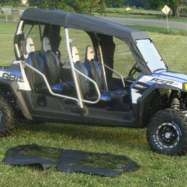 2010-2014 Polaris RZR 4 Seater-Soft Doors-Top Combo - 3 Star UTV