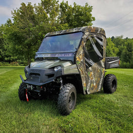 2016-2022 Polaris Ranger 570 (Full Size) 3-Passenger Full Cab Enclosure for Hard Windshield - 3 Star UTV