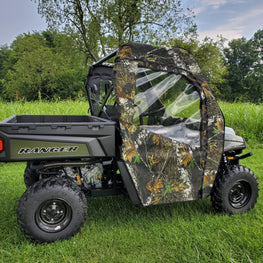 2016-2022 Polaris Ranger 570 (Full Size) 3 Passenger Soft Doors - 3 Star UTV