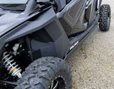 Trail Armor RZR XP Pro 4 Full Skids with Integrated Sliders or Trimmed for Extreme Kick Out Nerf Sliders