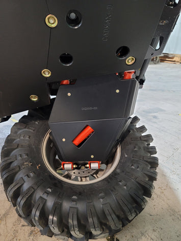 Trail Armor 2022 - 2025 Can Am Defender 6x6 Limited HD10 iMpact A-Arm Guards for FACTORY ARCHED A-ARMS