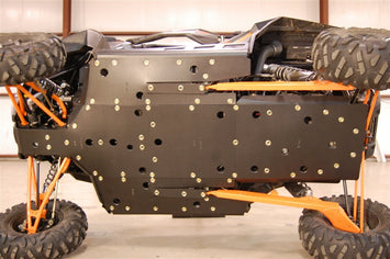 Trail Armor Polaris RZR XP 1000 (including the High Lifter, Trails and Rocks, Sport, Premium, Ultimate Editions), RZR XP Turbo, RZR 1000 XP Turbo S and Turbo S Velocity Full Skids with Slider Nerfs or Nerf for Extreme Kick Out Steel Sliders