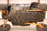 Trail Armor Polaris RZR XP 1000 (including the High Lifter, Trails and Rocks, Sport, Premium, Ultimate Editions), RZR XP Turbo, RZR 1000 XP Turbo S and Turbo S Velocity Full Skids with Slider Nerfs or Nerf for Extreme Kick Out Steel Sliders