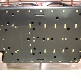 Trail Armor Polaris Polaris 2015 - 2017 RZR 4 900, 2018 RZR S 4 900 and 2019 - 2020 RZR S 4 1000 Full Skids with Slider Nerfs or Trimmed for Polaris Kick Out Steel Rock Sliders