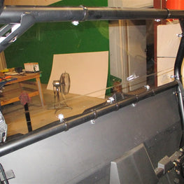 Trail Armor RZR 800, RZR S 800, RZR 570 and RZR S 570 Rear Window Dust Shield Kit