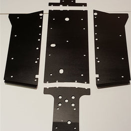 Trail Armor Yamaha Wolverine, Wolverine R-Spec, and Wolverine R-Spec EPS Full Skids with Slider Nerfs 2016 - 2018