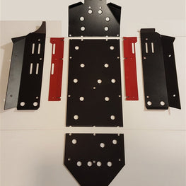 Trail Armor Yamaha YXZ 1000R Full Skids with Integrated Sliders