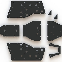 Trail Armor Polaris Ranger XP 900, Ranger XP 1000, and Ranger Full Size XP 570 Full Skids with Sliders