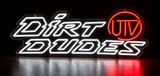 Official Dirt Dudes UTV Logo LED Neon Sign