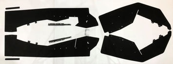 Trail Armor Honda Talon R, Talon X, Talon 1000 X-4, Talon 1000 RS, Talon 1000 XS, Talon 1000 XS-4 Mud Flap Fender Extensions