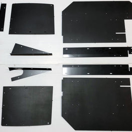 Trail Armor Ranger Midsize 570, Ranger Midsize 570 Crew and Ranger Midsize 500 Underbed Mud Shield with Fender Extensions