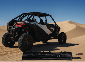 Marshin Whips Lighted Whip Carrying Bag – Dual Zipper Pocket Storage