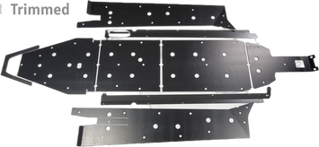 Trail Armor RZR XP Pro 4 Full Skids with Integrated Sliders or Trimmed for Extreme Kick Out Nerf Sliders