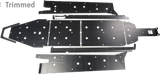 Trail Armor RZR XP Pro 4 Full Skids with Integrated Sliders or Trimmed for Extreme Kick Out Nerf Sliders