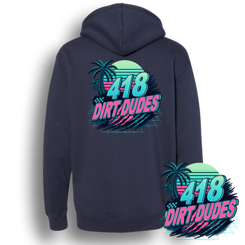 Dirt Dudes 418 Miami Nights Hoodie
