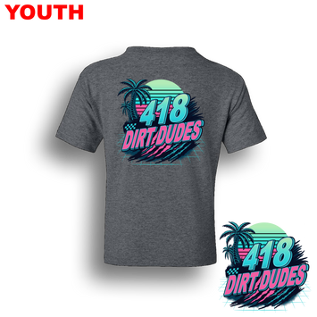 Dirt Dudes 418 Miami Nights YOUTH T-Shirt