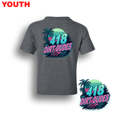 Dirt Dudes 418 Miami Nights YOUTH T-Shirt
