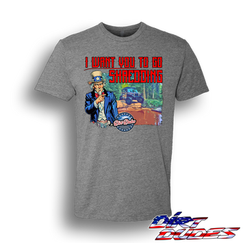 Dirt Dudes Freedom - Want You to Shred T-Shirts