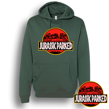 Dirt Dudes Jurassic Parked Hoodie