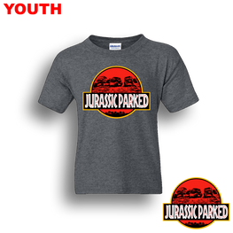 Dirt Dudes Jurassic Parked YOUTH T-Shirt