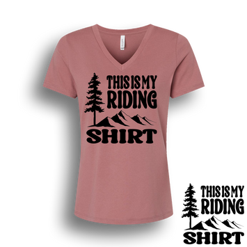 Dirt Dudes RIDING LADIES V-Neck