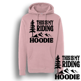 Dirt Dudes This Is My Riding Hoodie - Pink