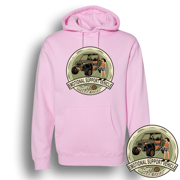 LADIES Emotional Support Vehicle Hoodie