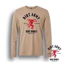 Dirt Army Fireball Long Sleeve Shirt